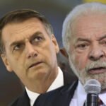 Jair Bolsonaro e Lula.