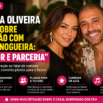 Paolla Oliveira fala sobre relacionamento com Diogo Nogueira