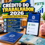 Crédito do Trabalhador 2026 empréstimo com FGTS como garantia