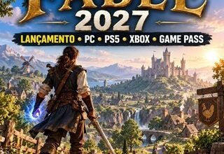 Fable 2027 lançamento para PC PS5 Xbox e Game Pass