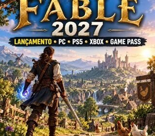 Fable 2027 lançamento para PC PS5 Xbox e Game Pass