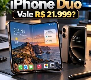 iPhone Duo vale R$ 21.999 primeiro iPhone dobrável da Apple