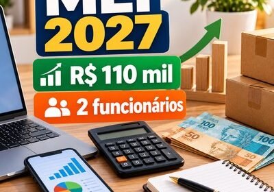 MEI 2027 novo limite de faturamento 110 mil e dois funcionários